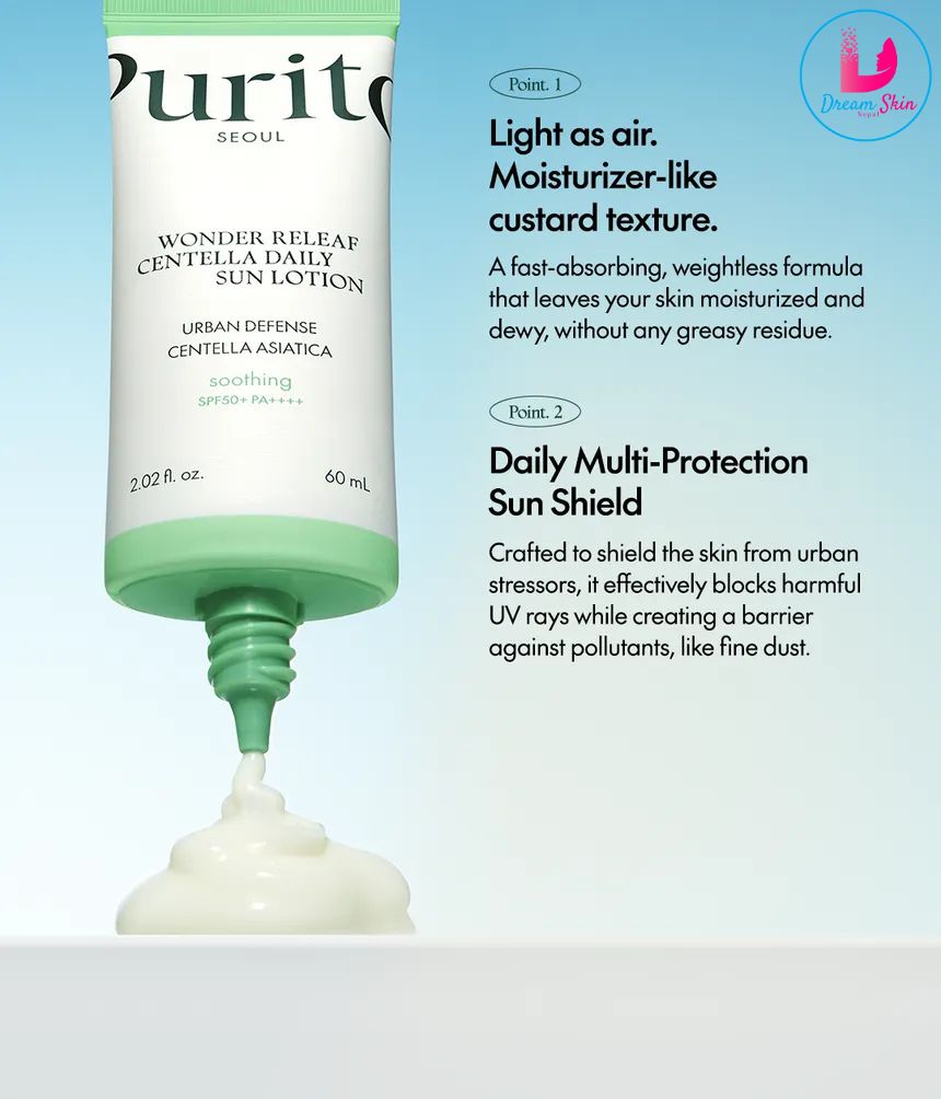Purito SEOUL Wonder Releaf Centella Daily Sun Lotion [60ml]